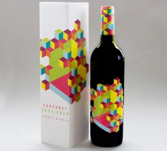 Креативные бутылки вина