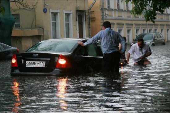Наводнение в Москве