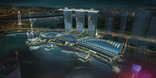 Новое чудо света Marina Bay Sands