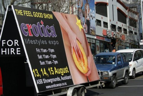 Мини порно-парад в Новой Зеландии