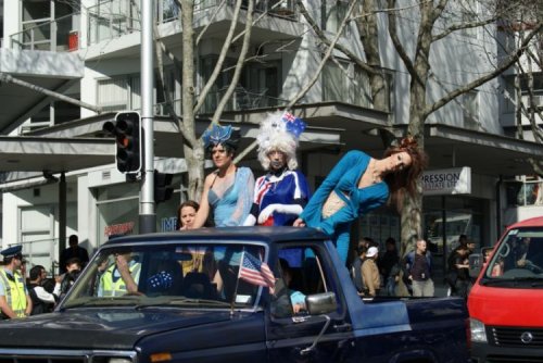 Мини порно-парад в Новой Зеландии