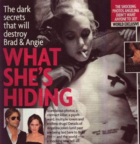 Скандальные фото обнажённой Анджелины Джоли