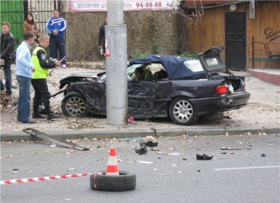Страшная авария в Севастополе (фото и видео)