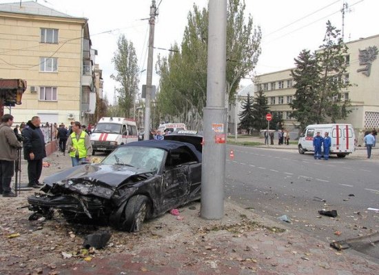Страшная авария в Севастополе (фото и видео)