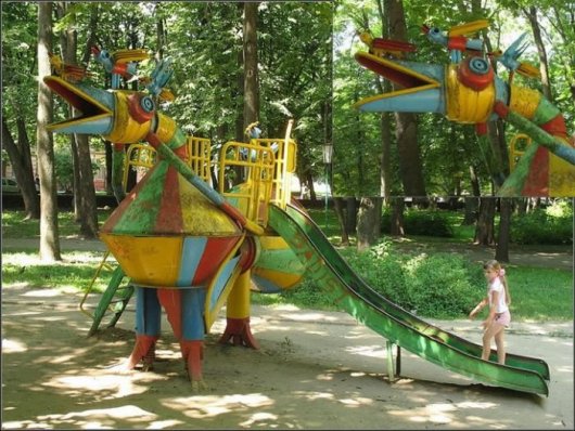 Детская площадка в Хмельницком