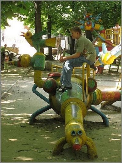 Детская площадка в Хмельницком