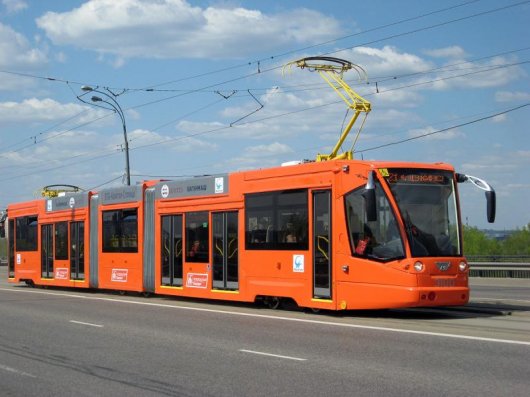 Новые трамваи