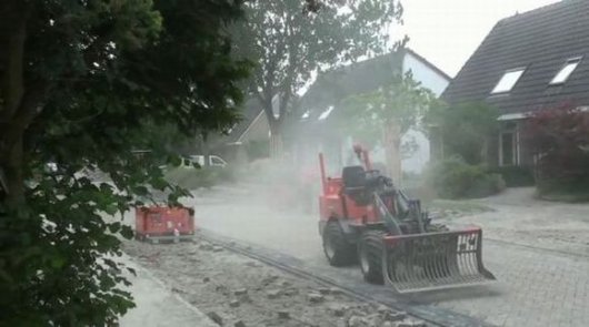 Как делают дороги в Голландии