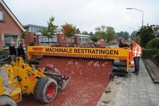 Как делают дороги в Голландии