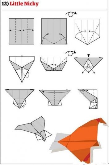 Как сделать бумажный самолетик?