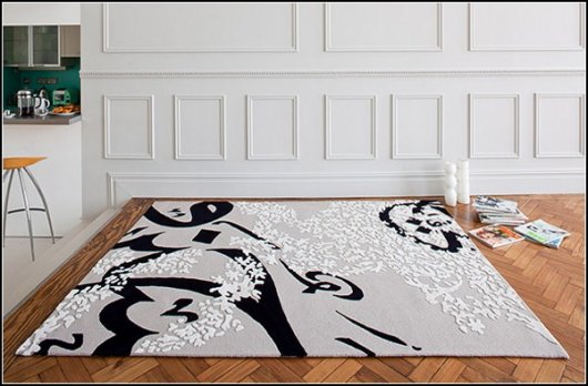 Креативные трехмерные ковры от Top Floor