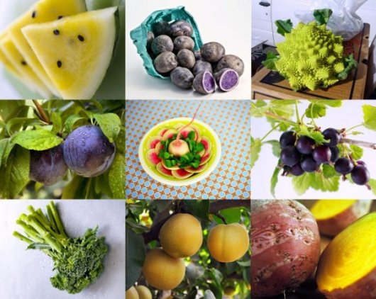 Гибридные овощи и фрукты