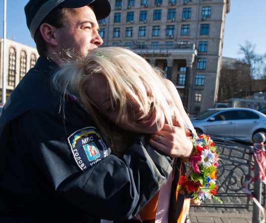 FEMEN пострадало от милиции