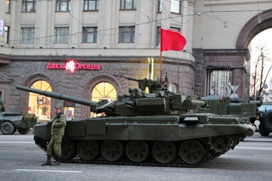Репетиция парада в честь Дня Победы в Москве