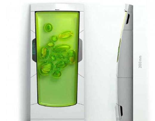Креативный холодильник из желе