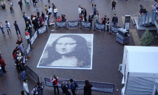 Необычный портрет Мона Лизы