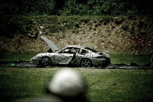 Расстрел Porsche 911