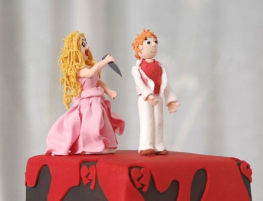 Креативные торты в честь развода (25 фото)