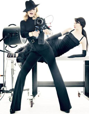 Новая фотосессия Мадонны - агрессивная сексуальность 