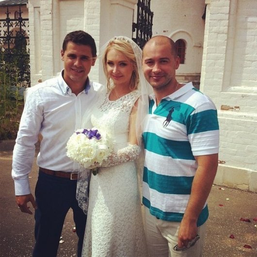Фото с венчания Сергея и Дарьи Пынзарь