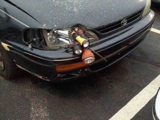 Прикольный ремонт автомобилей