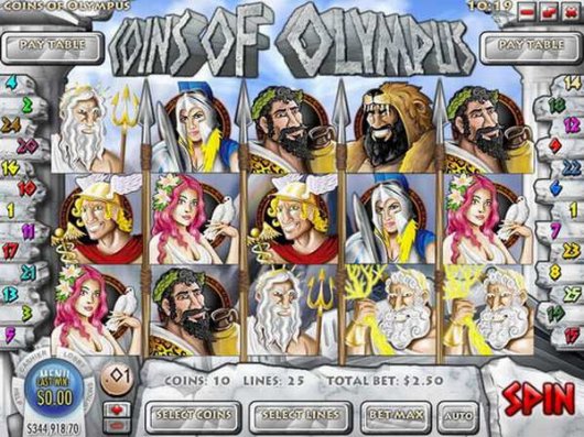   Coins of Olympus     