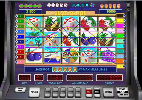 Игровой автомат Slot-o-Pol Deluxe