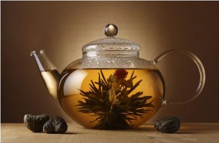 Эксклюзивный чай с цветком внутри
