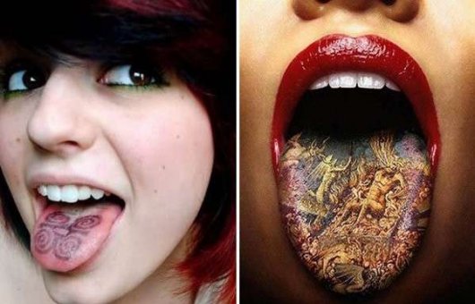 Татуировки на языке