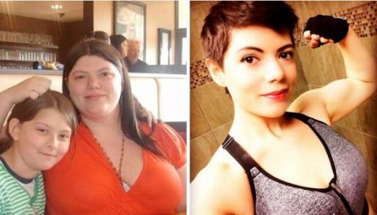 Похудевшие люди: до и после
