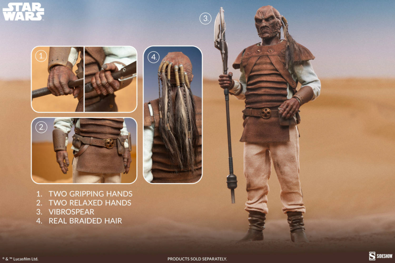 Охотник Джаббы Хатта: Sideshow Collectibles открыла предзаказ на фигурку Пагетти Рука из вселенной «Звёздных войн»
