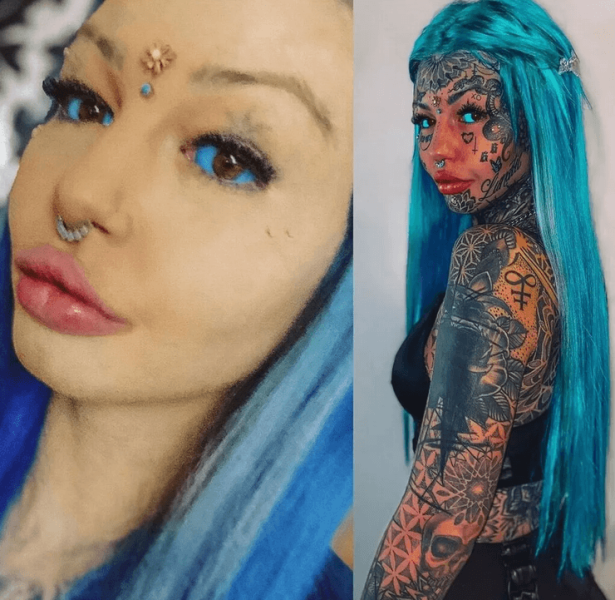 Эмбер Люк показала лицо без татуировок и привычный образ