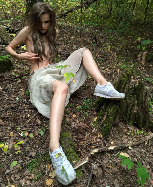 Голая Алина Рин на горячих фото