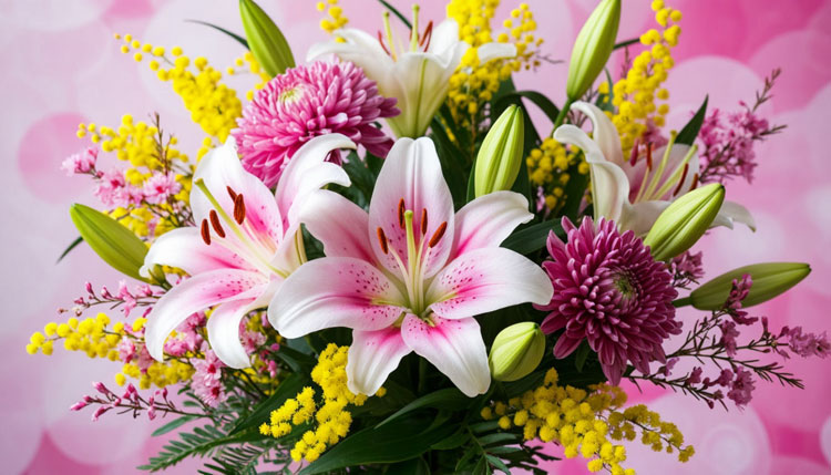 Какие цветы дарят на 8 марта жене, маме, коллеге: значение цветов, идеи и тренды