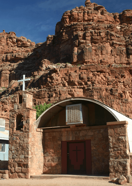 Деревня Супай среди скал на дне Большого каньона