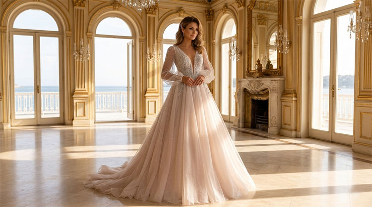 Как выбрать цвет свадебного платья? Подбор оттенка по цветотипу