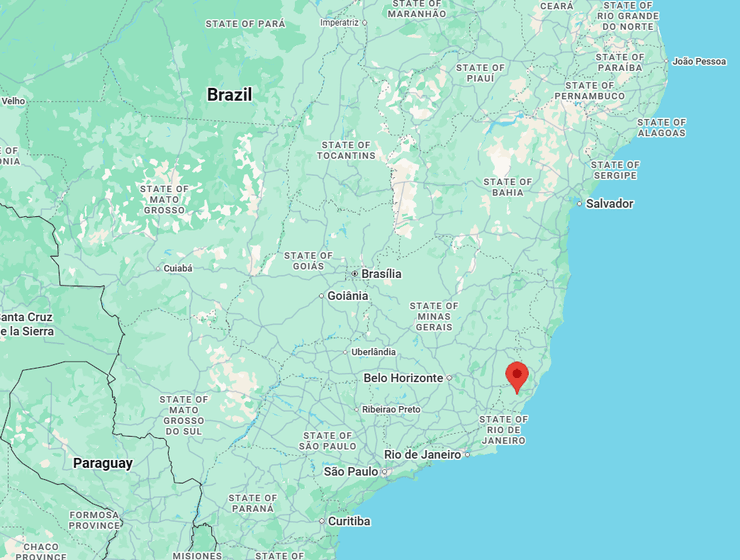 Местоположение горы